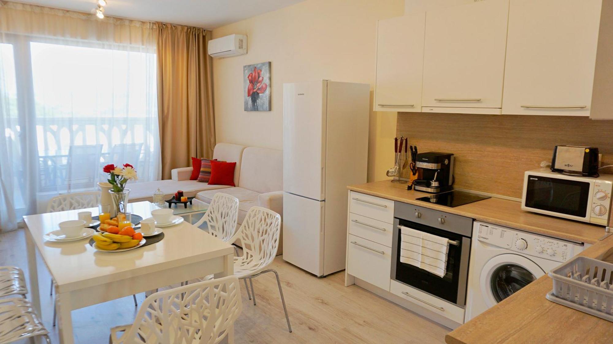 Апартаменти Варна Саут На Плажа 2 - Varna South Apartments On The Beach 2 Dış mekan fotoğraf